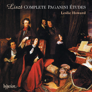 Liszt: Etudes d'exécution transcendante d'après Paganini, S. 140 - VI. Etude in A Minor. Tema con variazioni