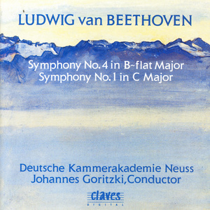 Ludwig Van Beethoven: Symphony No. 4 in B-flat Major / Symphony No. 1 in C Major Op. 21