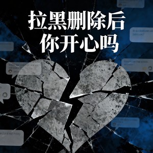 拉黑删除后你开心吗 (伴奏)