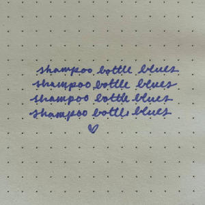 shampoo bottle blues