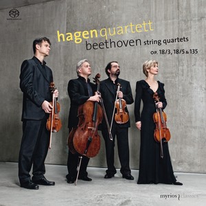 Beethoven: String Quartets Op. 18/3, 18/5 & 135 (贝多芬：弦乐四重奏，作品18第3首，作品18第5首和作品135)