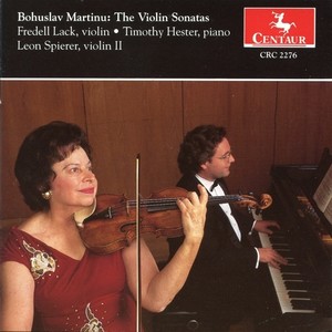 MARTINU, B.: Violin Sonatas Nos. 1-3 / Sonata for 2 Violins and Piano (Lack)