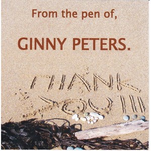 From the Pen of Ginny Peters: Thank You