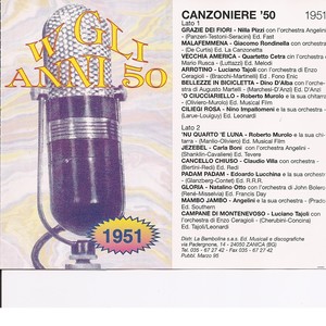 Canzoniere '51 - Canzoni Originali del 1951