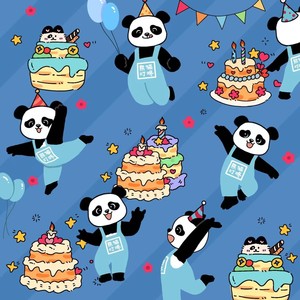 熊猫叮咚生日歌（男版）