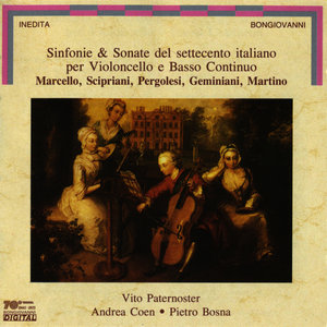 Sinfonie and Sonate del settecento italiano per Violoncello e Basso Continuo