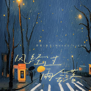 风经过雨会落 (伴奏)