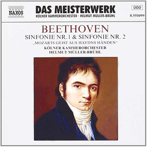 Beethoven: Symphonies Nos. 1 and 2 (Muller-Bruhl)