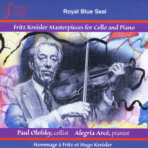 Fritz Kreisler Masterpieces for Cello and Piano