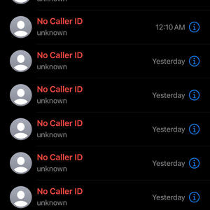 No Caller ID (Explicit)
