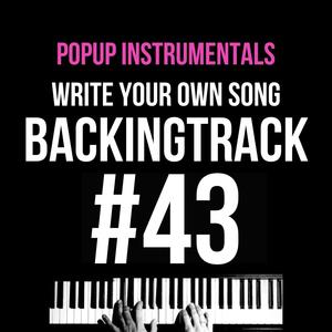 Songwriting backingtrack free piano music #43
