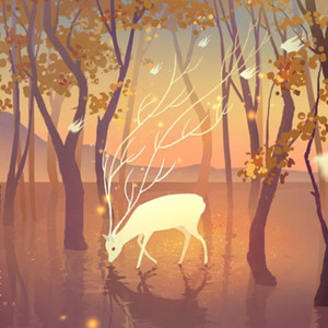 AI助眠研究所 - 西楼别序（琵琶+钢琴_森林）