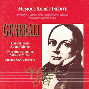 Musica Sacra Inedita: Pietro Generali