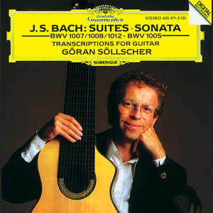 Suite for Solo Cello No. 1 in G Major, BWV 1007 (Transcr. for Solo Guitar by Göran Söllscher) - I. Prélude (第1首 前奏曲)
