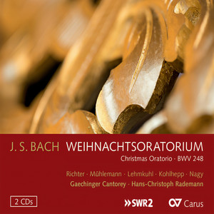 Christmas Oratorio, BWV 248 / Part Four - For New Year's Day - J.S. Bach: Christmas Oratorio, BWV 248 / Part Four - For New Year's Day: No. 38, Immanuel, o süßes Wort - Jesu, du mein liebstes Leben - Komm ich will dich mit Lust umfassen