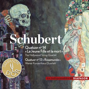 Schubert: Quatuor No. 14 "La Jeune Fille et la mort" & Quatuor No. 13 "Rosamunde" (Les indispensables de Diapason)