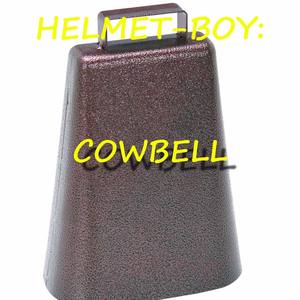 Helmet-boy: Cowbell