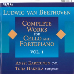 Ludwig Van Beethoven : Complete Works For Cello And Fortepiano Vol. 1