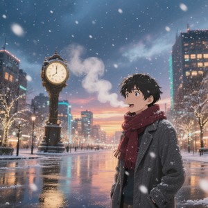 銀世界に溶ける魔法の温度