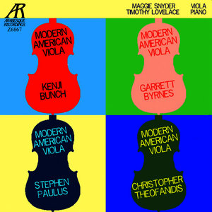 Modern American Viola Music