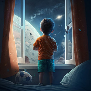 The Little Boy and the Vast Universe, A kids bedtime tale