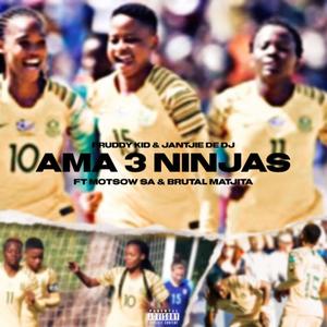 Ama 3 Ninjas (feat. Jantjie De DJ, Motsow SA & Brutal Matjita) [Explicit]