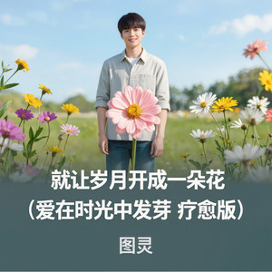 就让岁月开成一朵花 (爱在时光中发芽 疗愈版) - 图灵封面