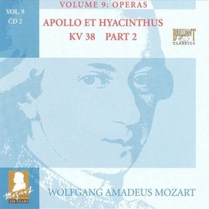 Wolfgang Amadeus Mozart: Apollo et Hyacinthus, opera, K. 38 (Act 3. Recitativo. Non est)