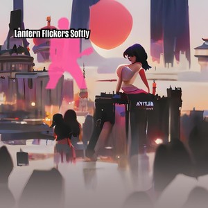 Lantern Flickers Softly