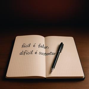 fácil é falar, difícil é sustentar