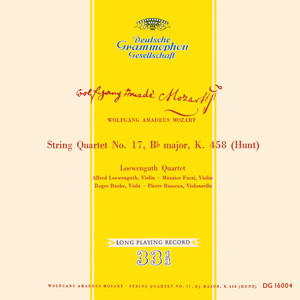 String Quartet No. 17 in B-Flat Major, K. 458 
