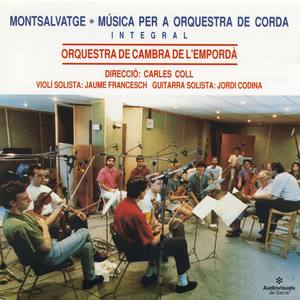 Motnsalvatge. Música Per A Orquestra De CordaDe Lluís Benejam