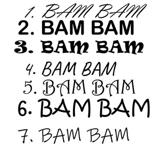 Bam Bam (Explicit)