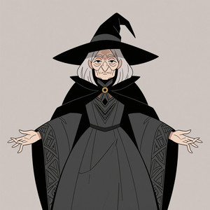 AQUELE BRUXA VELHA FICOU