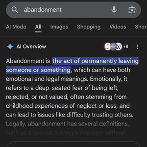 abandoned me (Explicit)