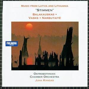 Symphony No. 1 Balsis for strings Stimmen (Voices) (1991) - III Stimme des Gewissens