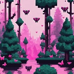 Pink Forest