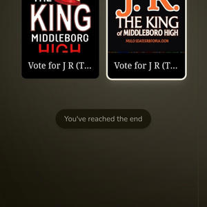 Vote for J R (The King of Middleboro High)