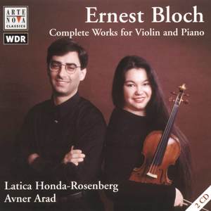 Bloch: Works For Violin And Piano