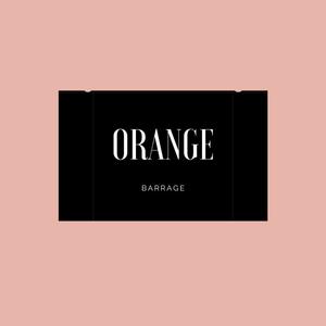 orange barrage