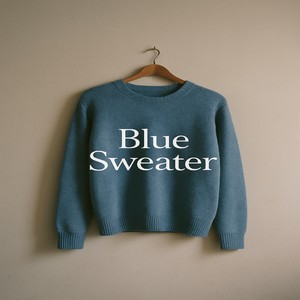 Blue Sweater
