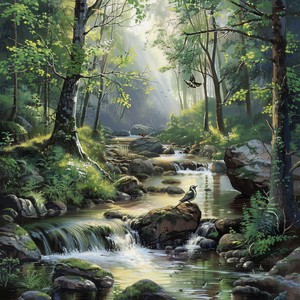 Balada Junto Al Arroyo De Pájaros Binaurales