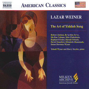 Weiner: Art of Yiddish Song (The)