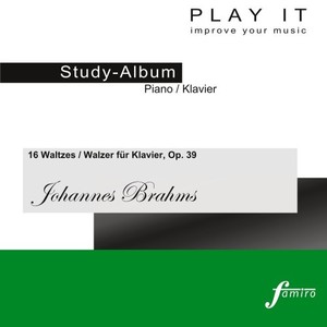 16 Waltzes / Walzer für Klavier, Op. 39 - No. 14, In A Minor (Primo - Metronome: 1/4 = 112)