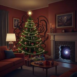 50s Cosmos Christmas