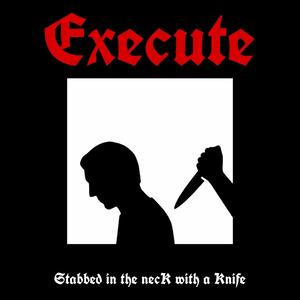 Stabbed in the neck with a knife