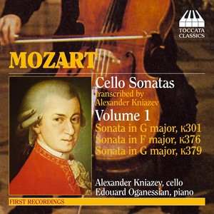 MOZART: Violin Sonatas Nos. 18, 24, and 27 (arr. for Cello)