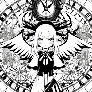 不気味な掛け時計