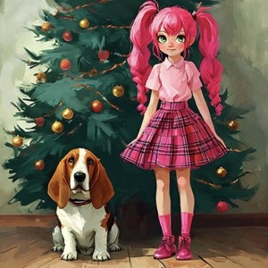 Маленькая девочка (Новогодняя speed up)