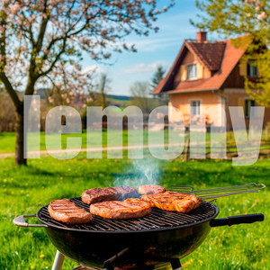 Тепло, шашлык, весна и ветер